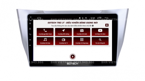 Màn hình DVD Android liền camera 360 Lexus RX330, RX350 2003 - 2007 | Gotech GT360